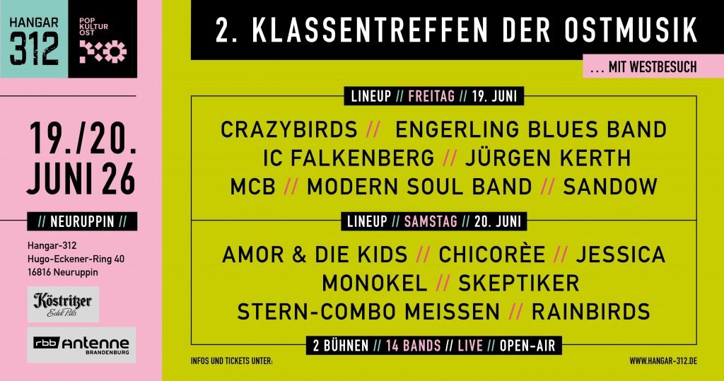 Klassentreffen der Ostmusik 2026