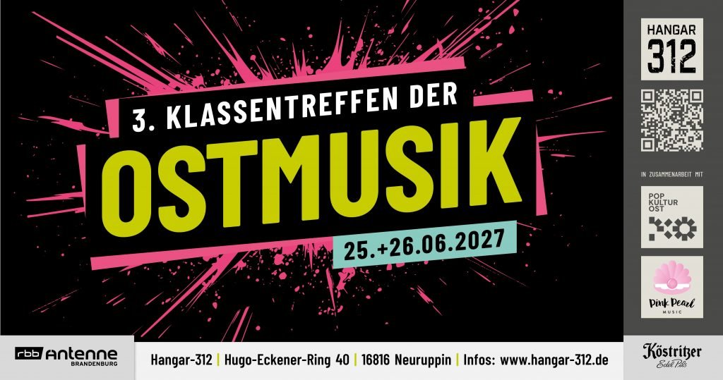 3. Klassentreffen der Ostmusik 2027